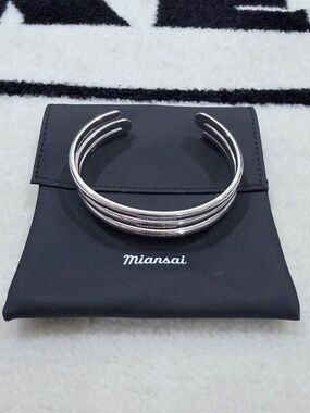 Expo Cuff Sterling Silver 925 Bracelet